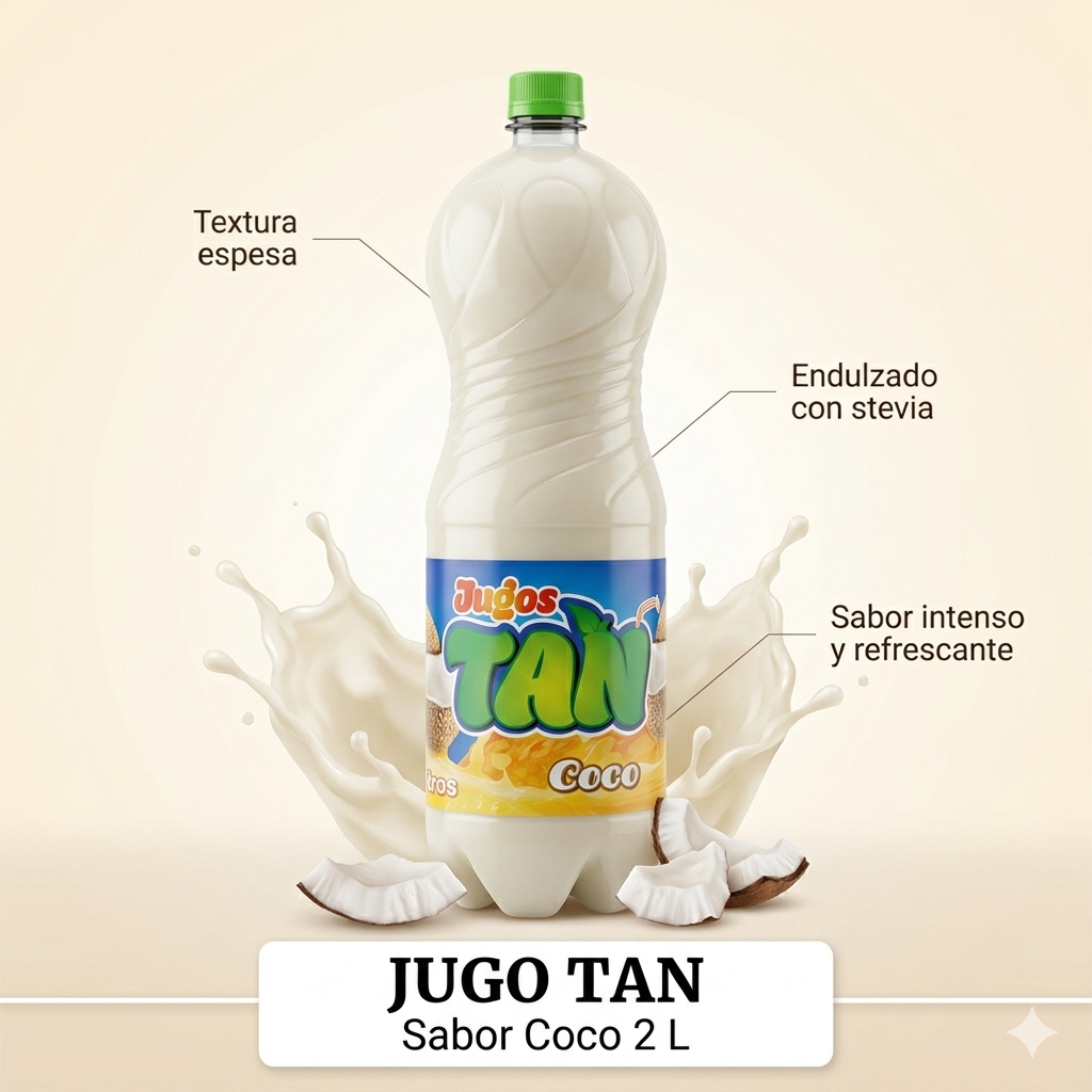 Jugo Sabor Coco Endulzado con Stevia 2 Lt
