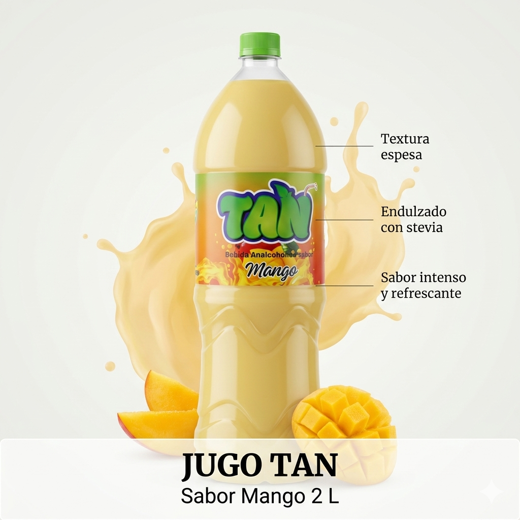 Jugo Sabor Mango Endulzado con Stevia 2 Lt