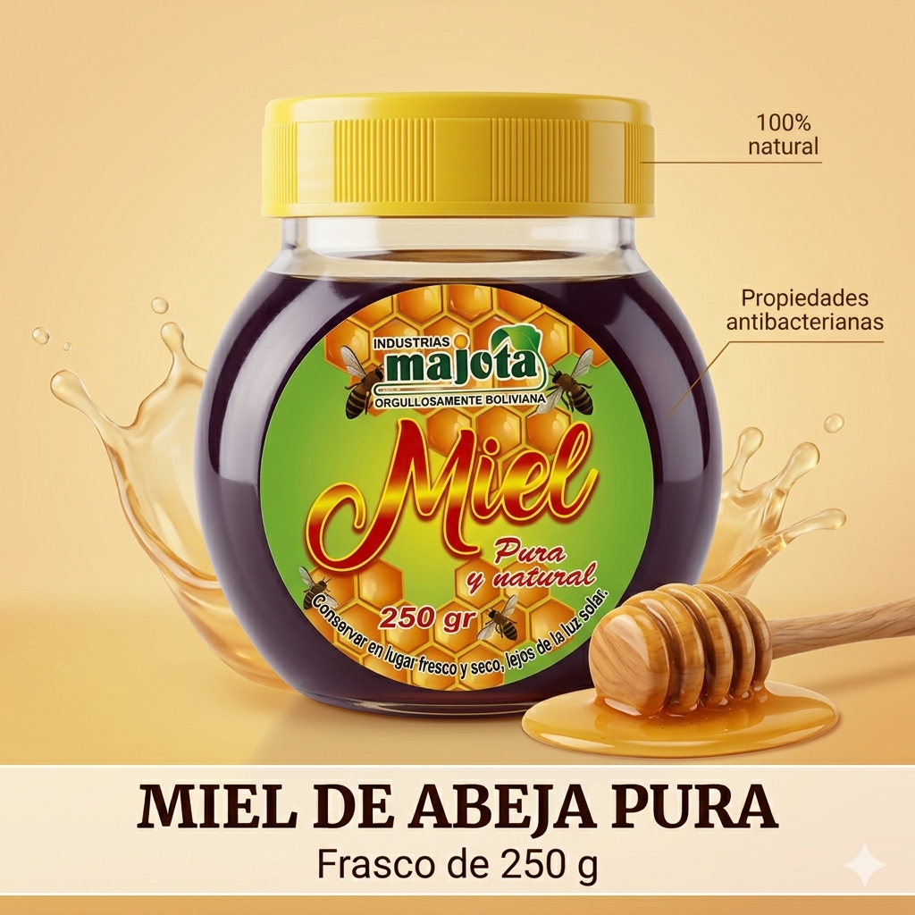 Miel de Abeja Pura 250 g