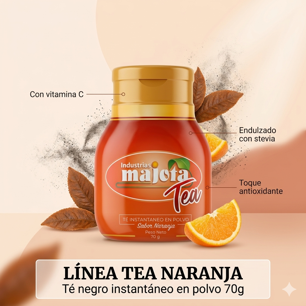 Té Negro Sabor Naranja Instantáneo 70 g