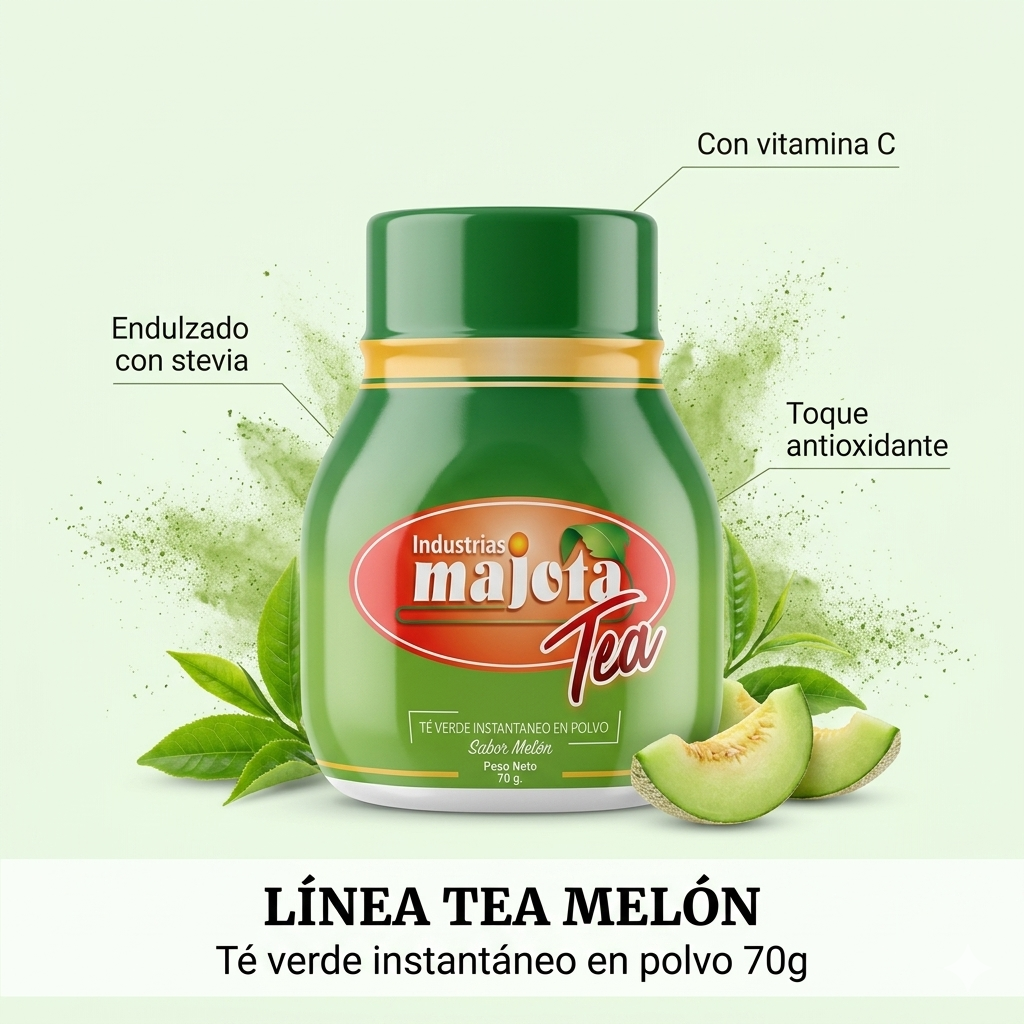Té Verde Sabor Melón Instantáneo 70 g