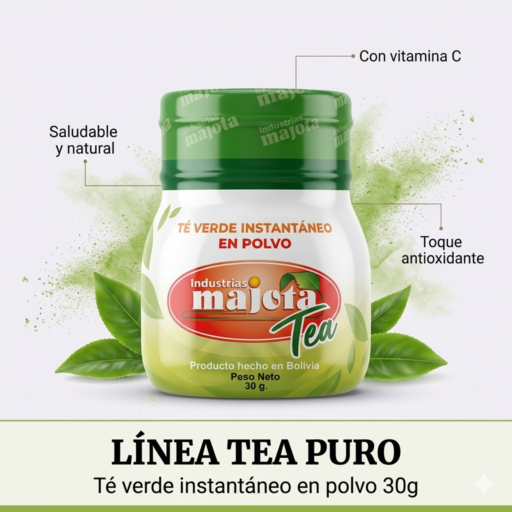 Té Verde Puro Instantáneo 30 g