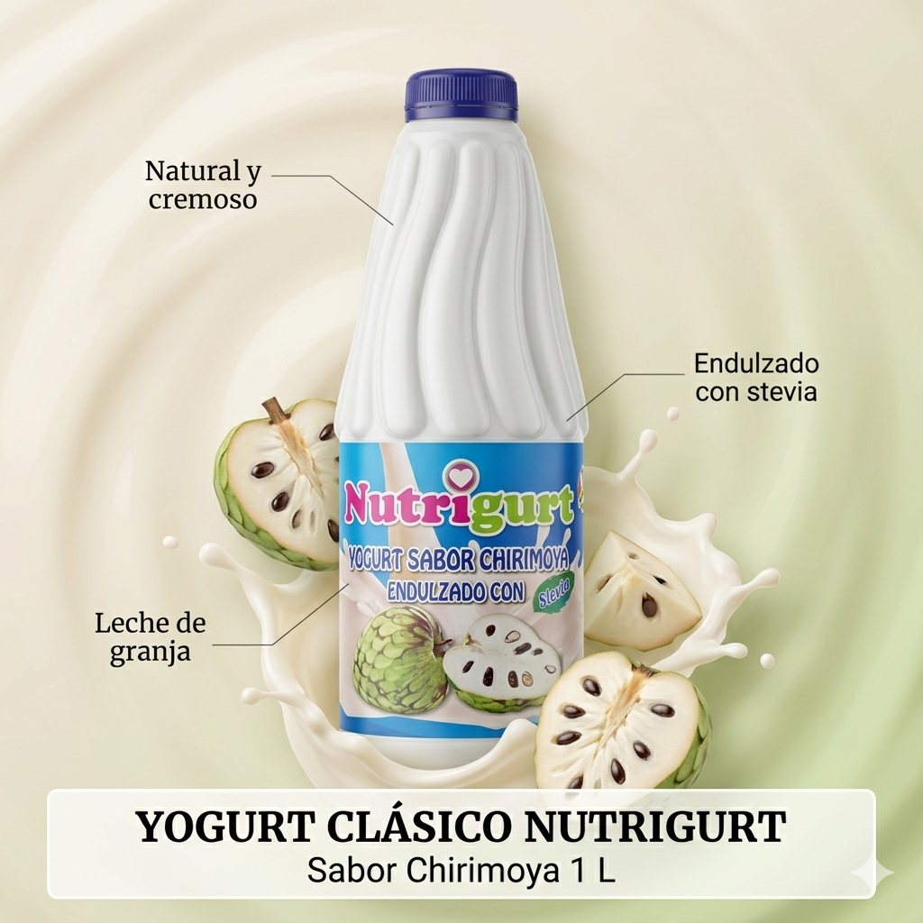 Yogurt Clásico Sabor Chirimoya