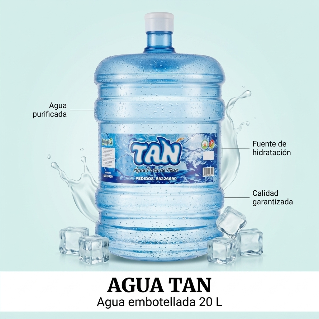 Agua Purificada Botellón 20 Litros
